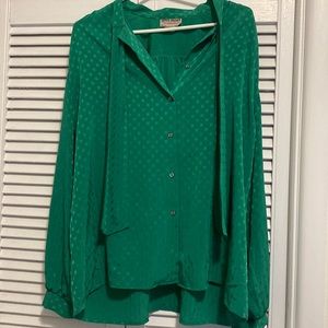 Green Women's Top